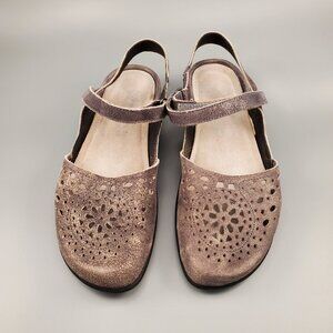 Naot Arataki' Grey Shimmer Mary Jane Women’s EU 39